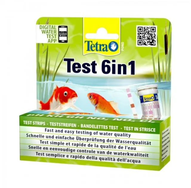 Тест для ставкової води Tetra POND Test Set 6 in1, 25 шт