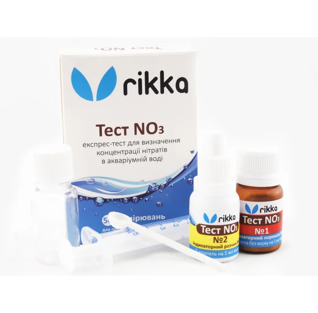 Тест Rikka NO3 для определения концентрации нитратов в воде (T-104)
