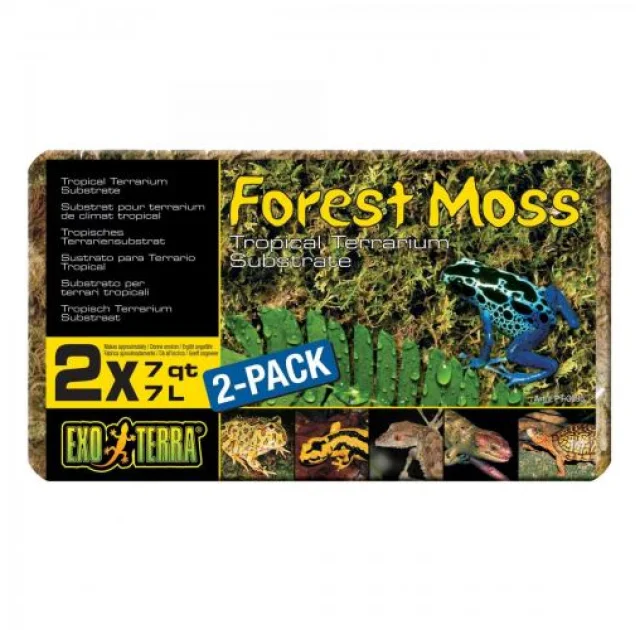 Наполнитель для террариума Hagen Exo Terra Forest Moss, 7 л