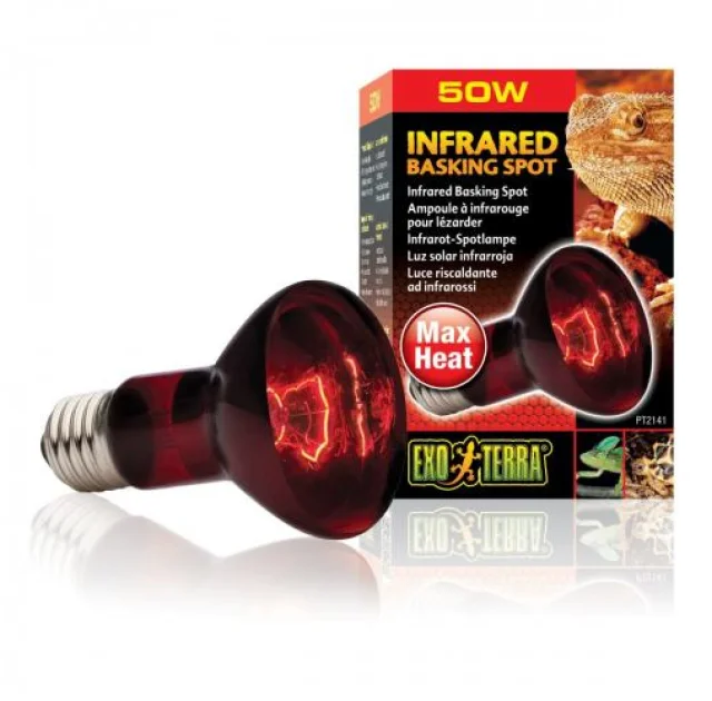 Лампа Hagen Exo Terra Infrared Basking Spot, інфрачервона, 50 Вт