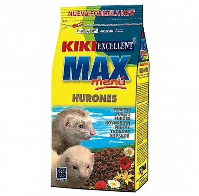 Корм Kiki Max Menu для тхорів і ласк, 800 г
