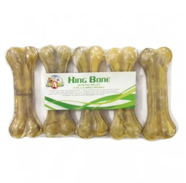 Кость Croci King Bone для собак, 7.5 см, 15 г, 5 шт/уп, ціна за упаковку
