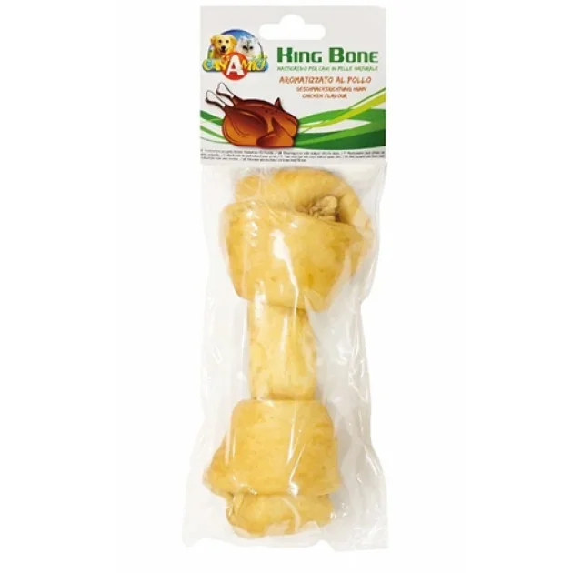 Кость Croci King Bone Buffalo Chicken для собак, вузлова, 15 см, 60 г, 1 шт