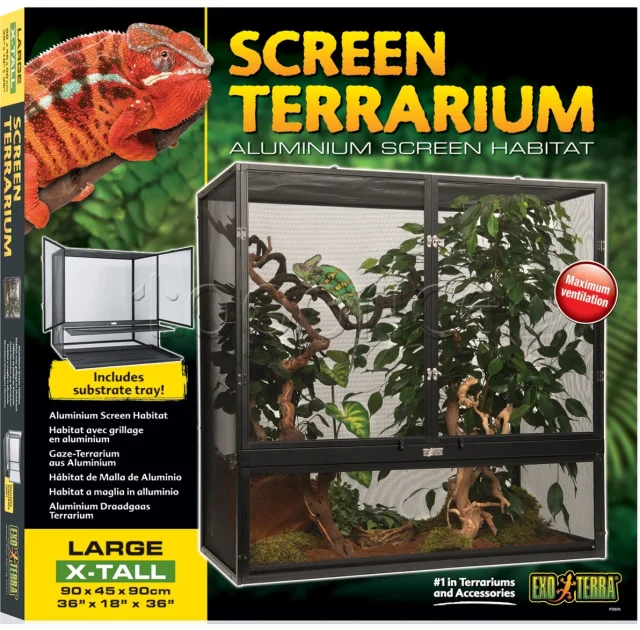 Тераріум Hagen Exo Terra каркасний сітчастий, 90 × 45 × 90 см