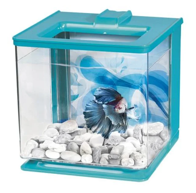 Акваріумний комплект Hagen Marina Betta EZ Care, 2.5 л, блакитний