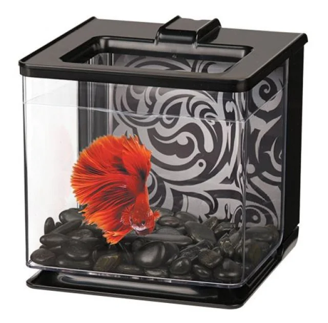 Аквариумный комплект Hagen Marina Betta EZ Care, 2.5 л, черный