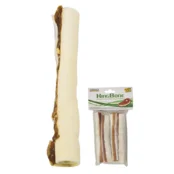 Стик жилистый Croci Ossa King, для собак, с говядиной, 13 см, 25 г, 4 шт/уп, цена за упаковку