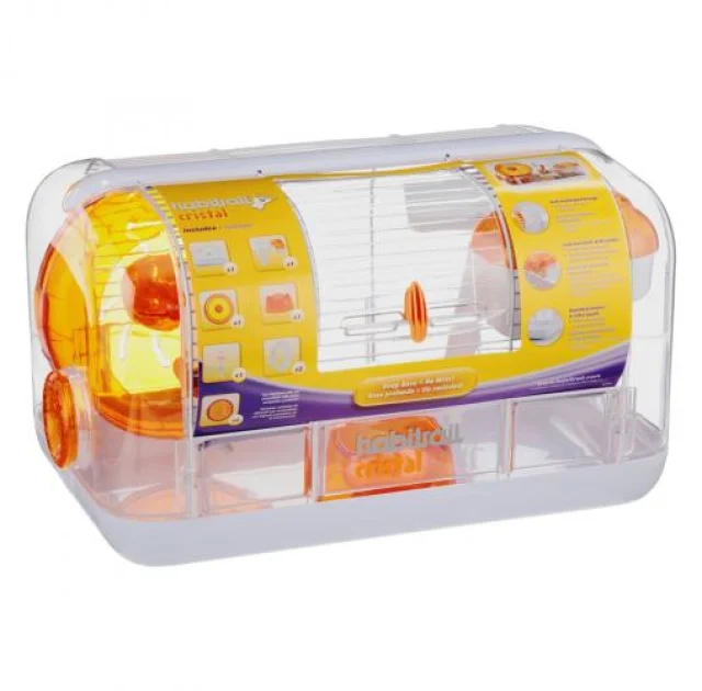 Клітка Hagen Habitrail Cristal, для гризунів, 35 × 28 × 25 см