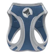 Шлея Croci Hiking Reflective для собак, синий, нейлон, размер L, 46-53 см