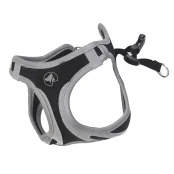 Шлея Croci Hiking Reflective для собак, нейлон, черный, размер L, 46-53 см