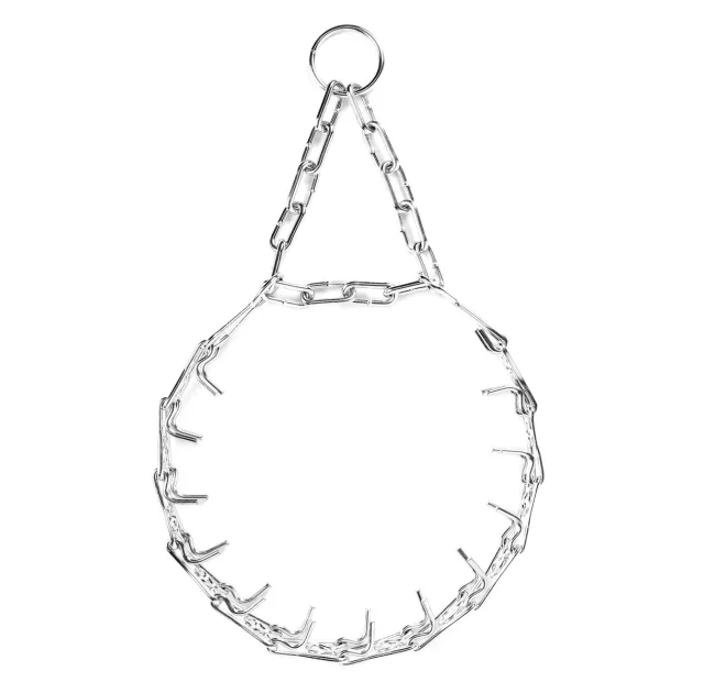 Строгий ошейник Collar для собак, нержавеющая сталь, 30 мм, 50 см