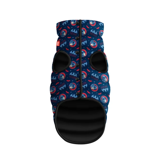 Курточка WAUDOG, для собак, с рисунком "Бэтмен",  размер M50, красно-голубой