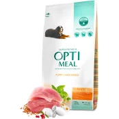 Сухой корм Optimeal для щенков крупных пород, с индейкой, 12 кг