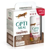 Набір сухого корму Optimeal для дорослих котів, беззерновой, з індичкою і овочами, 650+650 г