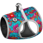 Шлея Waudog для собак, с рисунком Лето, разноцветный, размер S2, 46-50 см, 43-45 см