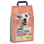 Сухой корм Purina Dog Chow Sensitive для взрослых собак склонных к аллергии, с лососем, 2.5 кг