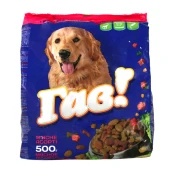 Сухой корм Гав для собак, мясное ассорти, 500 г