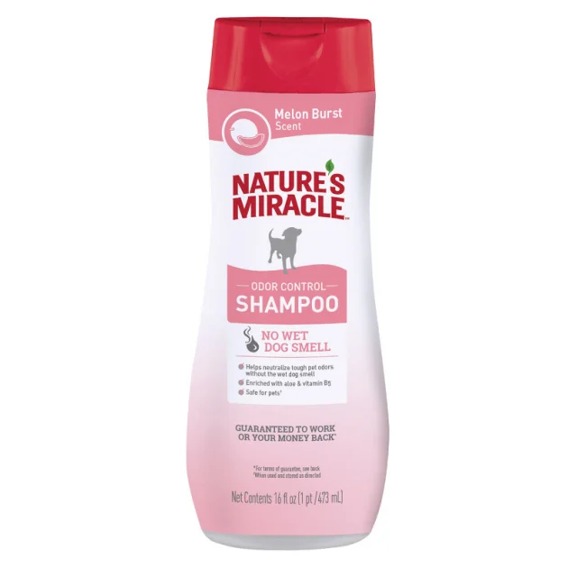 Шампунь 8in1 Nature`s Miracle для собак, з запахом дині, 473 мл
