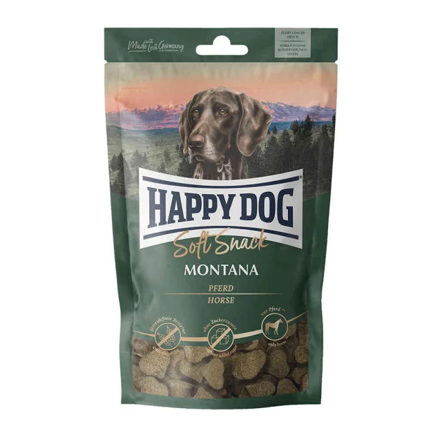 Ласощі Happy Dog SoftSnack Montana для собак, з кониною, 100 г