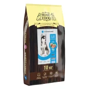 Сухой корм Home Food гипоаллергенный для щенков средних и крупных пород, форель с рисом, 1.6 кг