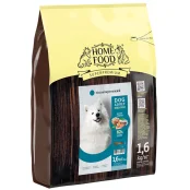 Сухой корм Home Food гипоаллергенный для взрослых собак средних пород, с форелью, рисом и овощами, 1.6 кг