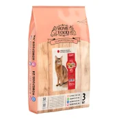 Сухий корм Home Food Здорова шкіра і блиск шерсті, для котів, з індичкою і лососем, 3 кг