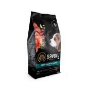 Сухой корм для щенков Savory, со свежим мясом индейки и курицей, 3 кг