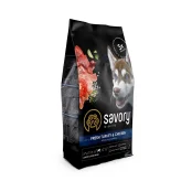 Сухой корм для щенков крупных пород Savory, со свежим мясом индейки и курицы, 3 кг