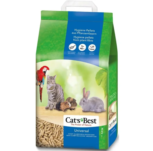 Деревний наповнювач, Cat's Best Universal, 7 л / 4 кг
