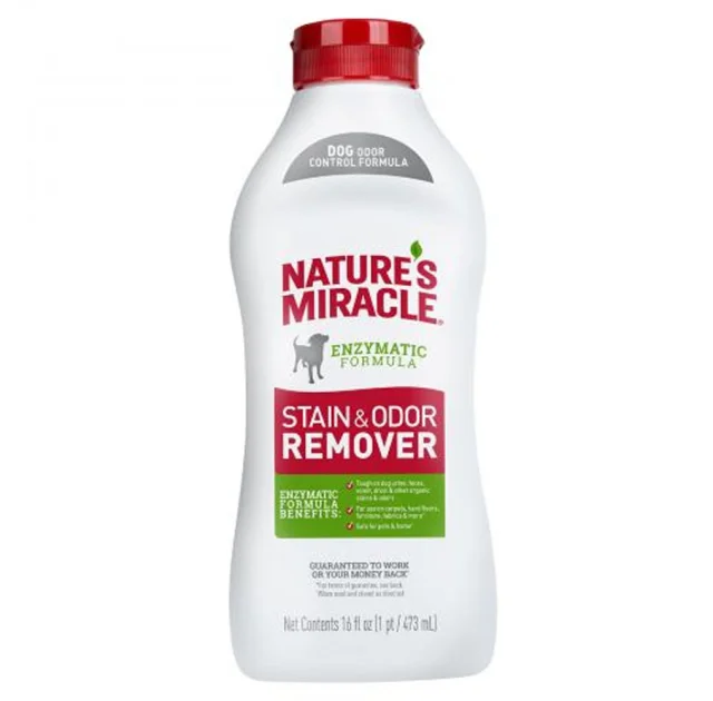 Устранітель плям і запахів Nature's miracle 8in1, для собак, 473 мл