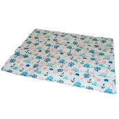 Охлаждающий коврик Croci Tappetino Refrigerante FreshMat для собак, принт морський Кит, 50×40 см