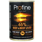 Консерва Profine, для собак всех пород, c говядиной и говяжьей печенью, 400 г