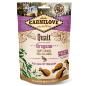 Лакомство Carnilove Dog Semi Moist, для собак, перепел, орегано, 200 г
