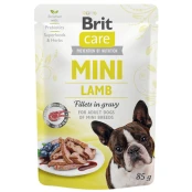 Влажный корм Brit Care Mini pouch, для собак ,филе ягнёнка в соусе, 85 г