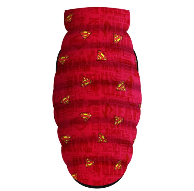 Курточка WAUDOG, для собак, з малюнком "Супермен", розмір S30, червоний