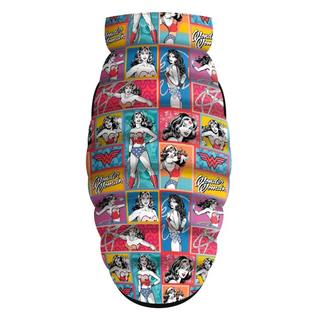 Курточка WAUDOG, для собак, с рисунком "Чудо-женщина комикс",  размер M50