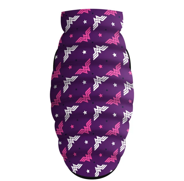 Курточка WAUDOG, для собак, з малюнком "Чудо-жінка", розмір M40, фіолетовий