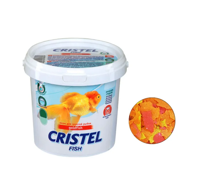 Корм пластинчастий Goldfish flakes для золотої рибки, 1 л / 200 г