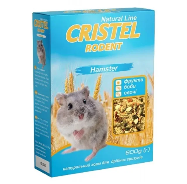 Корм Hamster "Natural Line" для хом'яків і дрібних гризунів, 600 г