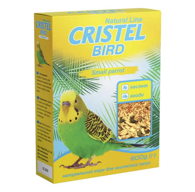 Корм Small parrot "Natural Line" для хвилястих папуг, 600 г