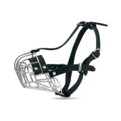 Намордник Cristel для бульдога, никелевый