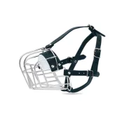 Намордник Cristel для для сук ротвейлера, хромированный