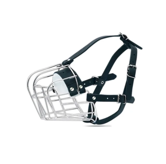 Намордник Cristel для для сук ротвейлера, хромированный