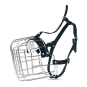 Намордник Cristel для дога, хромированный