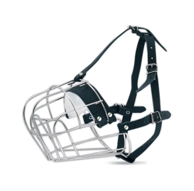 Намордник Cristel для кавказской овчарки, никелевый