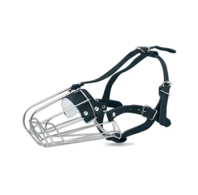 Намордник Cristel для сук доберманов, никелевый