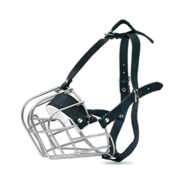 Намордник Cristel для сук ротвейлеров, никелевый