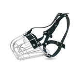 Намордник Cristel  №5, для сук овчарок, хромированный