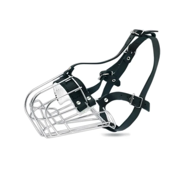 Намордник Cristel  №5, для сук овчарок, хромированный