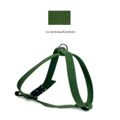 Шлейка Cristel для собак из брезента, малая, универсальная, 20 мм, зелёная